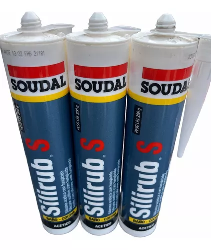 Silicona Baño/Cocina Soudal 300ml