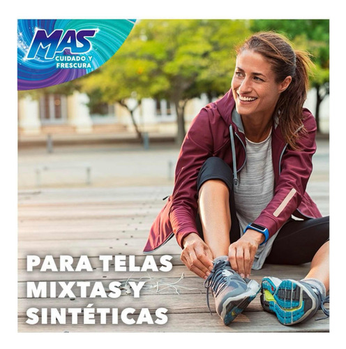 Detergente Líquido Ropa Telas Más Cuidado Y Frescura 10 L