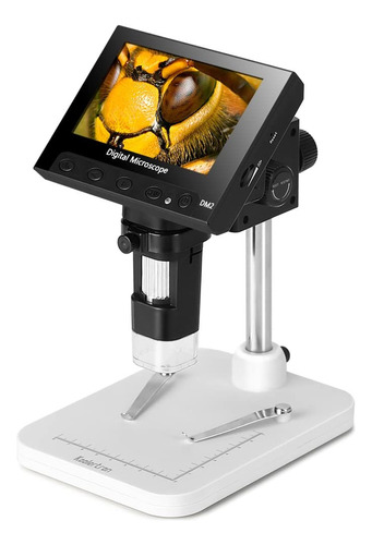 Microscopio Usb Digital Lcd A Todo Color De 4.3 PuLG Con Zoo