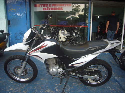 Honda Nxr 150 Bros Esdi 2014 Flex Branca R$ 8.999 Troco