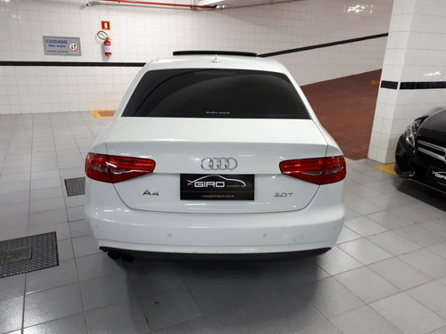 Audi A4 Ambiente 2.0 Turbo 2013 Branca Teto Solar Muito Nova