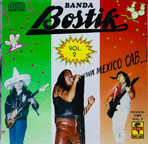 Banda Bostik, ¡viva México Cab...! Vol 2 Cd Nuevo Sellado