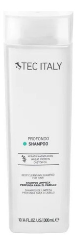Shampoo Profondo 300 Ml Limpieza Profunda Tec Italy