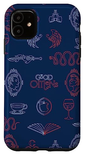 Funda Para iPhone 11 Good Omens - Symbols