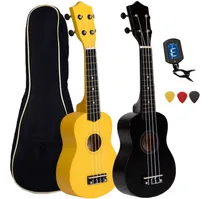 Comprar Combo Ukelele Soprano Superior Funda Acolchada Afinador Pua