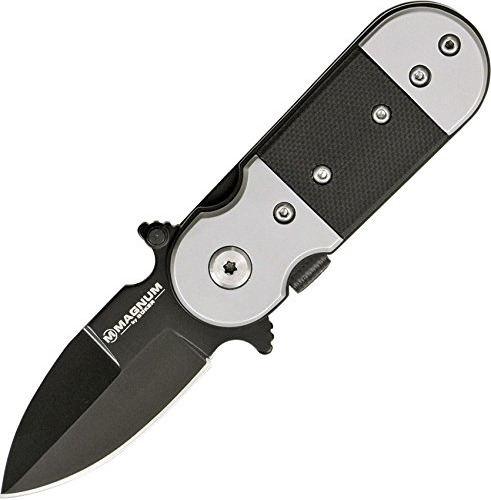 Magnum 01sc148 N Cuchillo Con 1 7/8 En. Straight Edge Bla