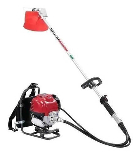 Imagem 2 de 8 de Roçadeira Costal Profissional 63cc + Enxada Frete Gratis