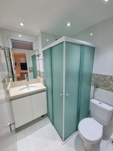Lindo Apto 70m² No Quartier Residence Jaguaré, 100% Mobiliado, Vista Usp 16º Andar, 2 Vagas