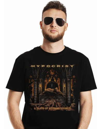 Polera Hypocrisy A Taste Of Extreme Divinity Metal Impresión