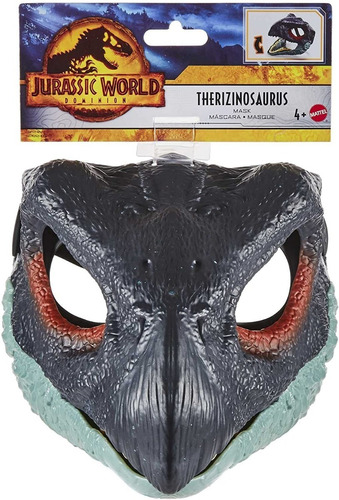 Jurassic World Mascara Dinosaurio Therizinosaurus Mattel