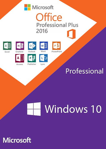 Imagen 1 de 1 de Windows10 Pro + Office 2016 Pro Plus