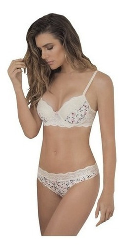 Conjunto De Lenceria Soutien Y Bombacha Lody 5136