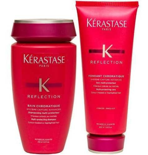 Kit Kerastase Chromatique Shampoo 250ml + Enjuague + Cuotas