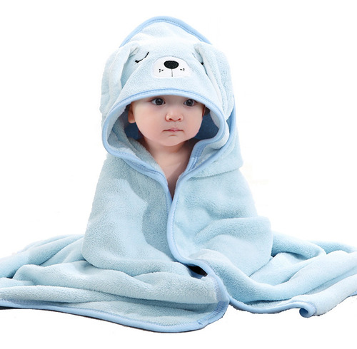Toallas De Baño Algodón Cómodo Con Capucha Para Niños