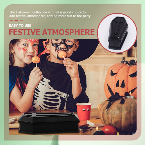 - Adornos Para Halloween En Forma De Ataúd, 14 Unidades