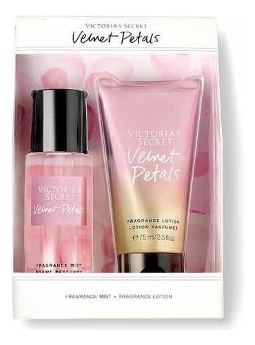 Set Victoria´s Secret Crema + Loción 75ml Velvet Petals Género Mujer