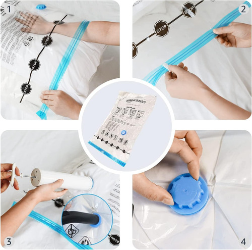 Bolsas De Almacenamiento De Compresion Al Vacio Amazon Ba...
