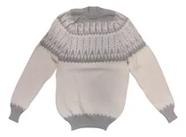 Comprar Sweater Pullover Lana Alpaca Llama Talle L Unisex Hojas