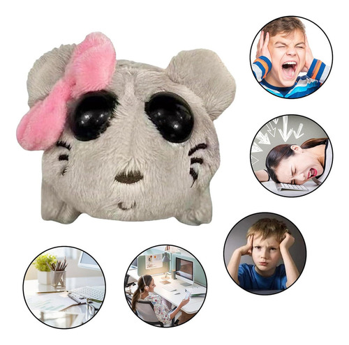 2pcs Nuevo Muñeco De Peluche De Hámster Triste Con Sonido