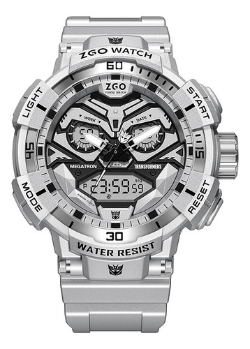 Reloj Zgo Transformers, Deportivo, Impermeable, Regalo Para