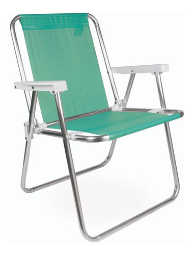 Imagen 1 de 7 de Sillon Playa Camping Pescador Aluminio Sannet Mor
