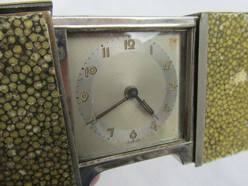 Antiguo Reloj De Viaje, Marca Foreign, Funciona, A Restaurar (Usado)