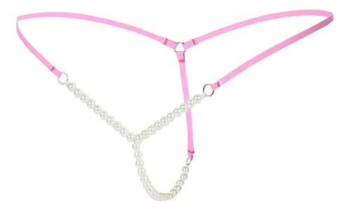 comprar Bragas Y Tangas De Perlas Para Mujer, De Cintura Baja, Color