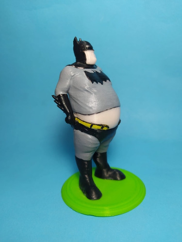 Batman Retirado- Realizado En Plástico Con Impresora 3d.