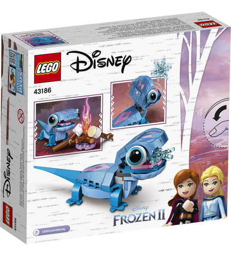 Lego Disney Bruni El Personaje Edificable De Salamander Un