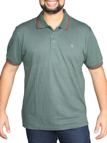 Camisa Polo - Plus Size - Camiseta Tamanho Grande - Piquet