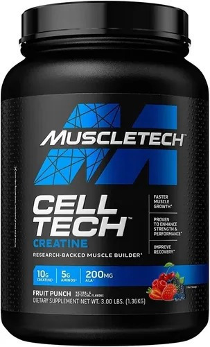 Cell Tech Performance Creatina Muscletech 3 Lbs. Fitness