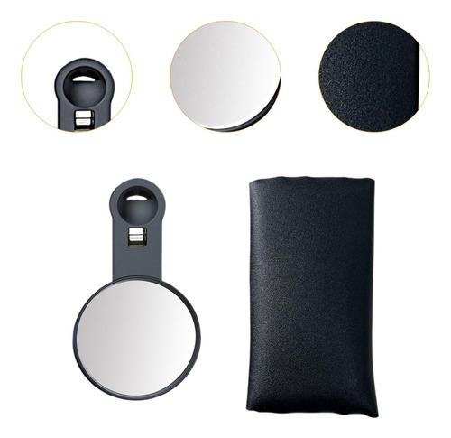 Kit De Clip Reflectante Para Espejo De Teléfono Móvil,