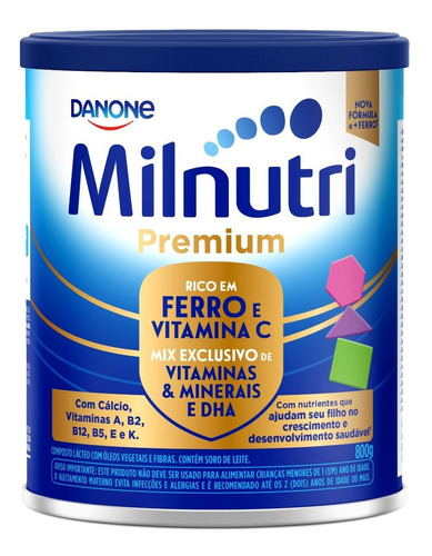 Composto Lácteo Premium 800g Milnutri