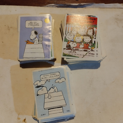 Lote De 50 Figuritas A Eleccion Snoopy (Usado)