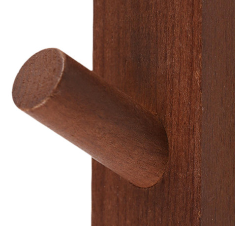 Soporte Para Caña De Pescar Para Montaje En Marrón Oscuro
