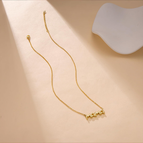 Collares Risamil Para Mujer, Collar De Oro Moderno, Collar C