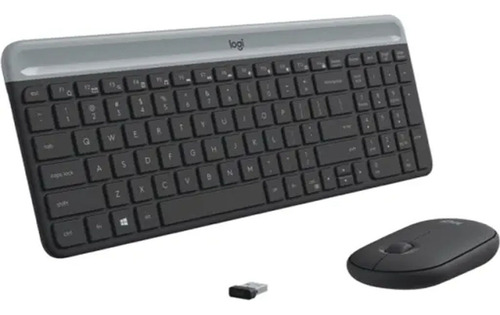 Kit Teclado Y Mouse Inalambrico Usb, Logitech Mk470