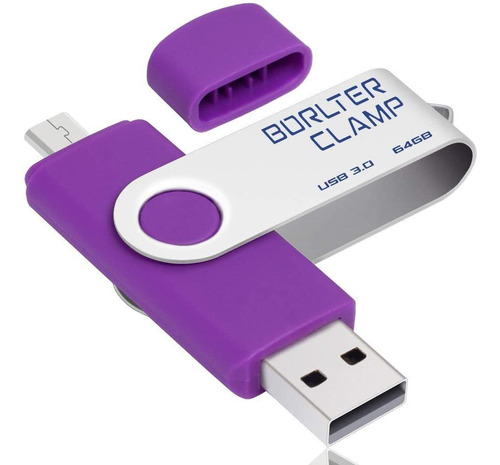 Borlterclamp Usb 3.0 Flash Drive Dual Port Memory Stick Otg