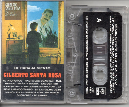 Gilberto Santa Rosa De Cara Al Viento Cassette Ricewithd