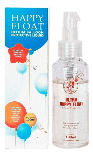 Happy Float Liquido Para Globos Latex Con Helio 100 Ml