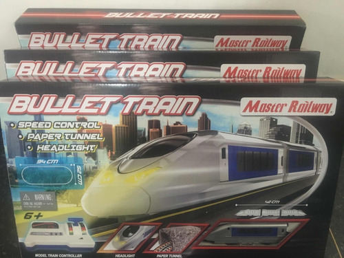 Tren Bala! 4 Velocidades. Luces. Railway. Oferta E Palermo!