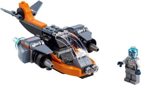 Imagen 2 de 3 de Lego Creator 31111 Cyber Drone