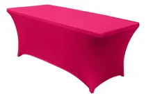 Comprar Mantel De Poliéster Rectangular Magenta 183 Cm X 75 Cm
