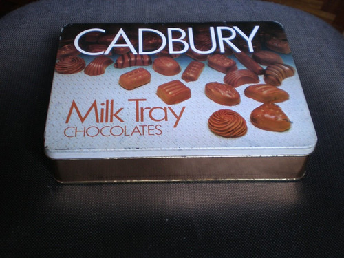 Lata Chocolates Cadbury Milk Tray England 1960 Impecable