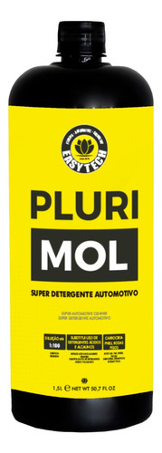 Shampoo Automotivo Pluri Mol + Lava Auto Melon 1,5l Easytech
