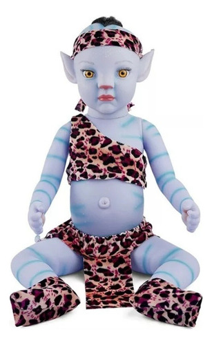 Yiyi Avatar Baby Boneca Bebê Reborn Menino 30cm C/ Luminoso
