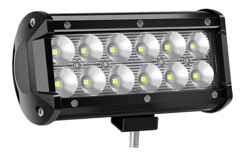 Barra Led 4x4 Camioneta Luz Blanco Frio Auxiliar Rectangular