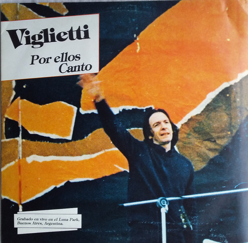 Daniel Viglietti - Por Ellos Canto - Vinilo Original (1985)