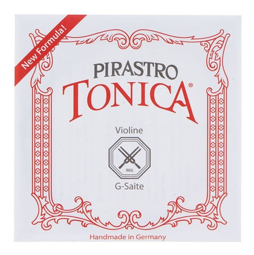 Juego Cuerdas Violín 4/4 Pirastro Tonica Aluminio/plata