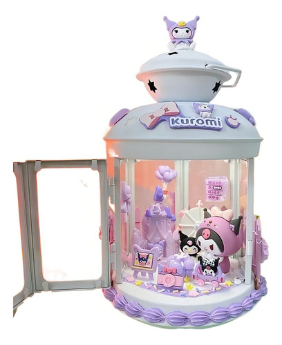 Lámpara De Noche 3d My Melody Diy De Sanrio Kuromi Para